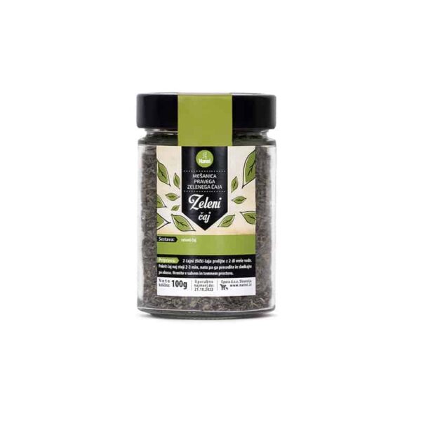 Zeleni Čaj V Kozarčku 100g Zeleni čaj 100g