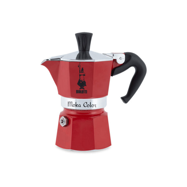 BIALETTI Kafetiera Moka Express Rdeča Kafetiera Kava
