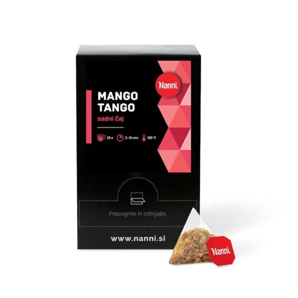 Čaj Piramida Mango Tango 80g Sadni čaj 80g