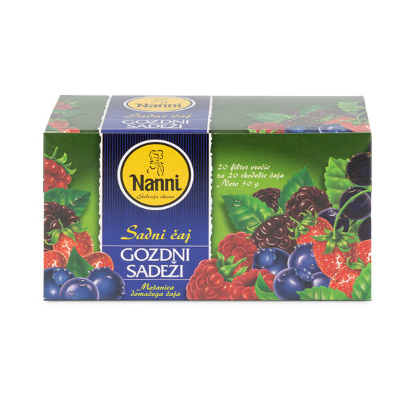 Nanni Čaji - Gozdni Sadeži 50g Sadni čaj 50g