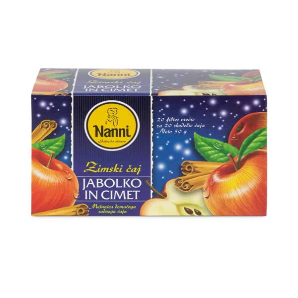 Nanni Čaji - Jabolko Cimet 50g Sadni čaj 50g