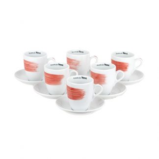 Skodelica Doppio Espr. Rdeča Kava Barista pripomočki