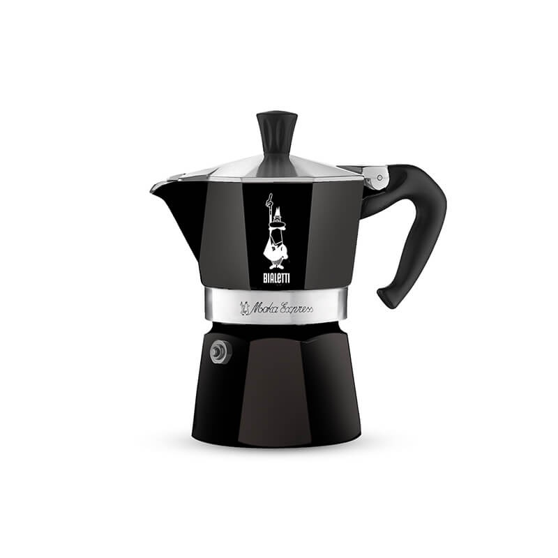 BIALETTI Kafetiera Moka Express Črna Kafetiera Kava