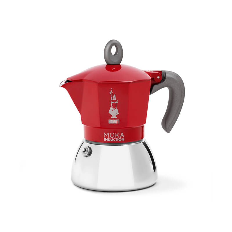 BIALETTI Kafetiera Moka ind. rdeča Kafetiera Kava